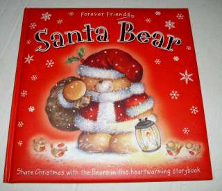   Christmas Book * Forever Friends Santa Bear * Heartwarming Story Book