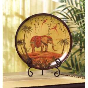 Elephant Plate With Stand #37924 