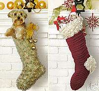 Christmas Stocking Crochet Patterns Baby Pattern Scrap  