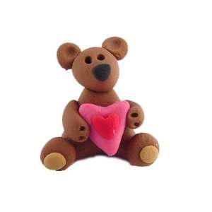  Clay Mates Heart Bear Toys & Games