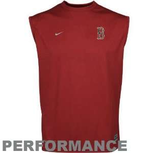 Nike Boston Red Sox Red MLB Sleeveless Training Tank Top  