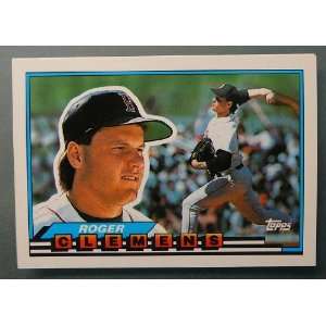  1989 Topps Baseball Roger Clemmens   42 