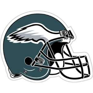  NFL Philadelphia Eagles 12 Die Cut Vinyl Helmet Magnet 