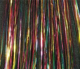   shiny rainbow silk hair tinsel l 4 buy 5 get 1 free any colors search