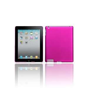  iPad 2 Snap on Solid Protector Case   Titanium Pink (Free 