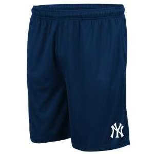  New York Yankees 2011 Crossbar Synthetic Navy Shorts 