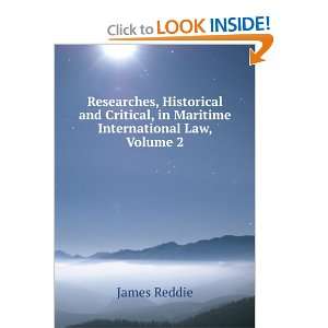  Researches, Historical and Critical, in Maritime 