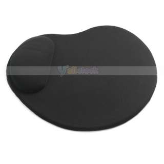 New Mouse Pad GEL Silicone Wristbands Mouse Pad Black  