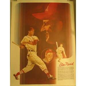  COCA COLA STAN MUSIAL Hall of Fame Poster #4 of 4 