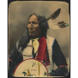    Strikes With Nose,Chief,Oglala Sioux,clothing,c1899