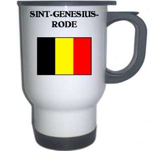  Belgium   SINT GENESIUS RODE White Stainless Steel Mug 