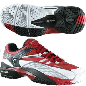 Yonex SHT 307 Men Tennis Shoe Power Cushion Red Shoes  