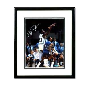 Michael Jordan Autographed University of North Carolina  17 Second 