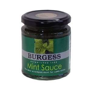 Burgess Mint Sauce 180gr (6.3ozs)  Grocery & Gourmet Food