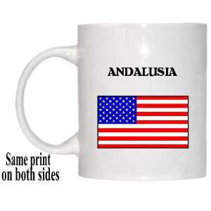  US Flag   Andalusia, Alabama (AL) Mug 