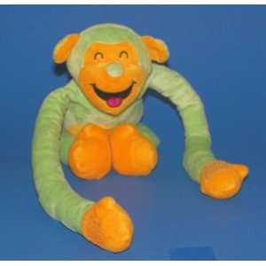  13.5 Plush Silly Green Monkey Toys & Games
