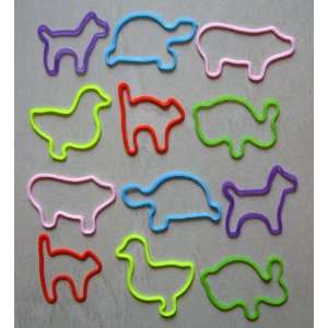  Scented Silly Band Shaped Rubber Band Pet Pack of 12 Toys 