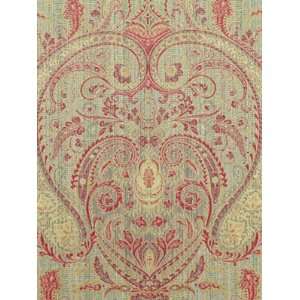  Lampas Paisley Raspberry by Beacon Hill Fabric