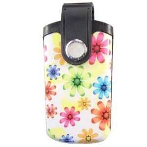   Kool Kase, Large with Colorful Daisies Cell Phones & Accessories