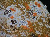 Vera Tag Fields Autumn 4Petal Flowers Round Tablecloth  