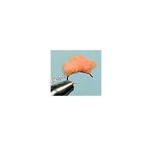  Glo Spawn Flies Color Light Orange; Hook Size 12 Sports 