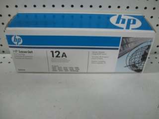 HP LASER JET PRINT CARTRIDGE 12A Q2612A NEW IN BOX  