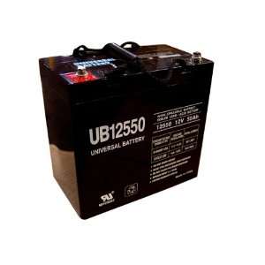 Sealed Lead Acid Battery UB12550 (Group 22NF) I4 12v 55Ah  