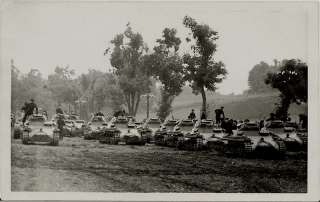 1940 WWII Military Tanks    REAL PHOTO Military  