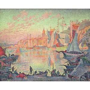  FRAMED oil paintings   Paul Signac   24 x 20 inches   The 
