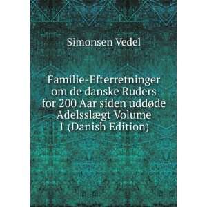  Familie Efterretninger om de danske Ruders for 200 Aar siden 