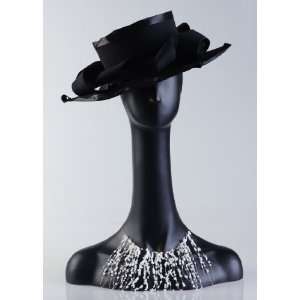  New Black Female Mannequin Head Display Bust For Jewelry 