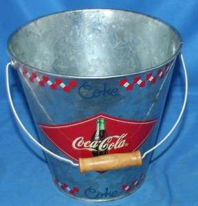 Coke Coca  Cola Collectable Advertising Ice Bucket  