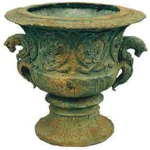  Metropolitan Galleries SRB991362 Sea Monster Urn Bronze 