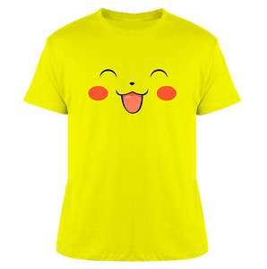 Pokemon Pikachu Happy Face T Shirt  