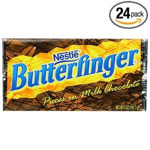 Nestles Butterfinger Giant, 5 Ounce Bars Grocery & Gourmet Food