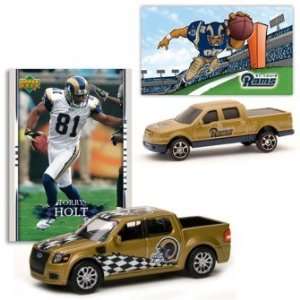  2007 UD NFL Ford SVT/F 150 w/Cards Rams Torry Holt