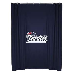 NFL New England Patriots Locker Room Shower Curtain  