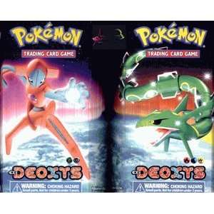  Pokemon Trading Card Game EX Deoxys Pair of Theme Decks 
