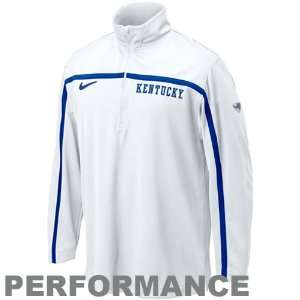 Nike Kentucky Wildcats White Titanium Elite Shootaround 