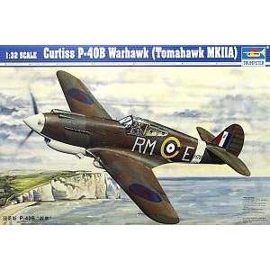 P 40B Warhawk Pearl Harbour 1/32 Trumpeter Toys & Games