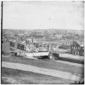  Richmond,Virginia. View of the city from Gambles Hill 