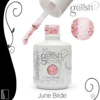   Off 0.5 oz June Bride Gel Nail Color UV Manicure Harmony Polish Pedi