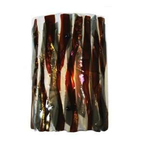  8W Marina Fused Glass Wall Sconce