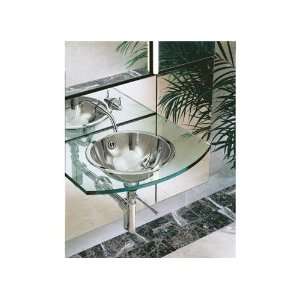  Robern Small Console with Glass Top & Glass Basin 