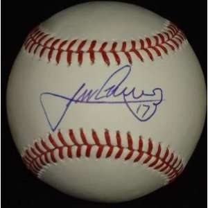 Jose Constanza Autographed Baseball   OML *ATL * W COA   Autographed 
