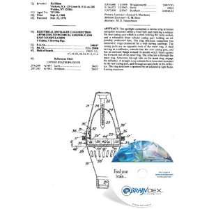  NEW Patent CD for ELECTRICAL SPOTLIGHT CONSTRUCTION 