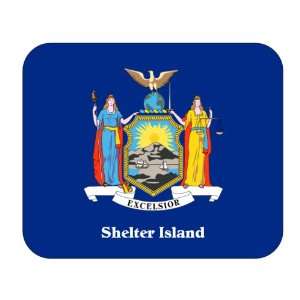  US State Flag   Shelter Island, New York (NY) Mouse Pad 
