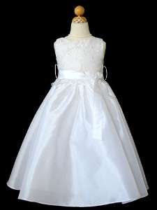   Embroidered bodice Dress Size 6   First Communion, Flower Girl, Formal