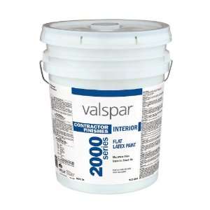  Valspar Contractor Finishes 2000 5 Gallon Interior Flat 
