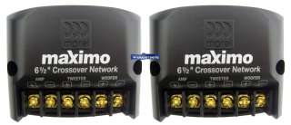 MAXIMO 6.5 MOREL 6.5 2 WAY PRO CAR COMPONENT SPEAKERS  
